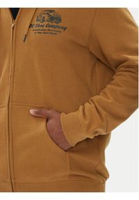 DC Shoes Bluza ADYSF03147 Brązowy Regular Fit. Kolor: brązowy. Materiał: bawełna #5