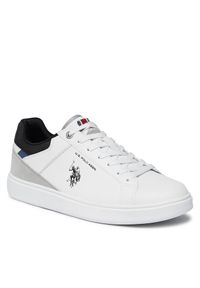 Sneakersy U.S. Polo Assn.. Kolor: biały