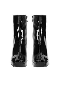 DeeZee Botki WM07022024 Czarny. Kolor: czarny. Materiał: materiał #6