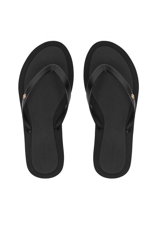 Japonki Tory Burch. Kolor: czarny