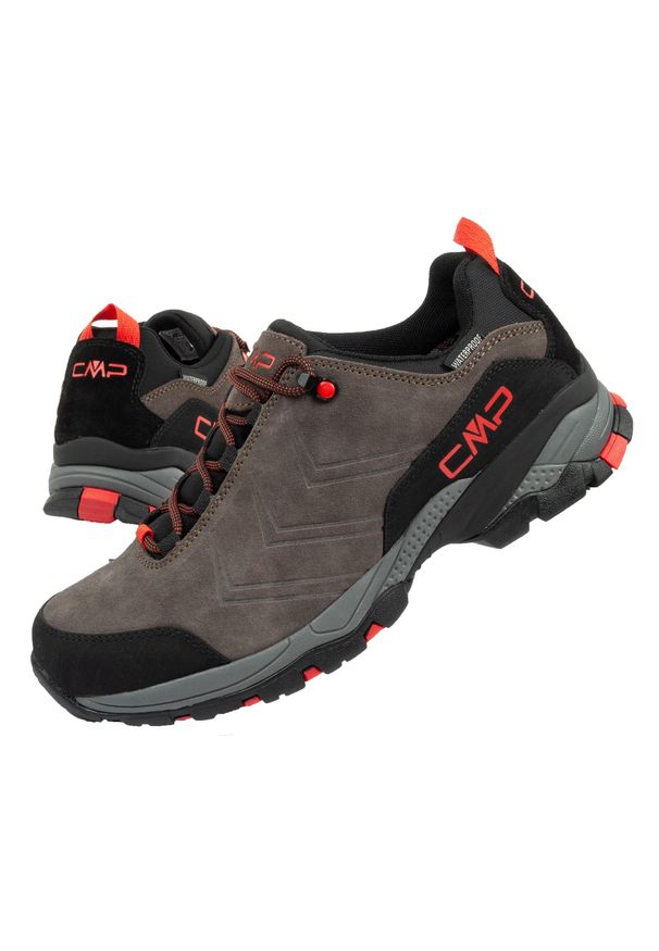 Buty trekkingowe męskie CMP Melnick. Kolor: czarny, brązowy, wielokolorowy. Sport: turystyka piesza