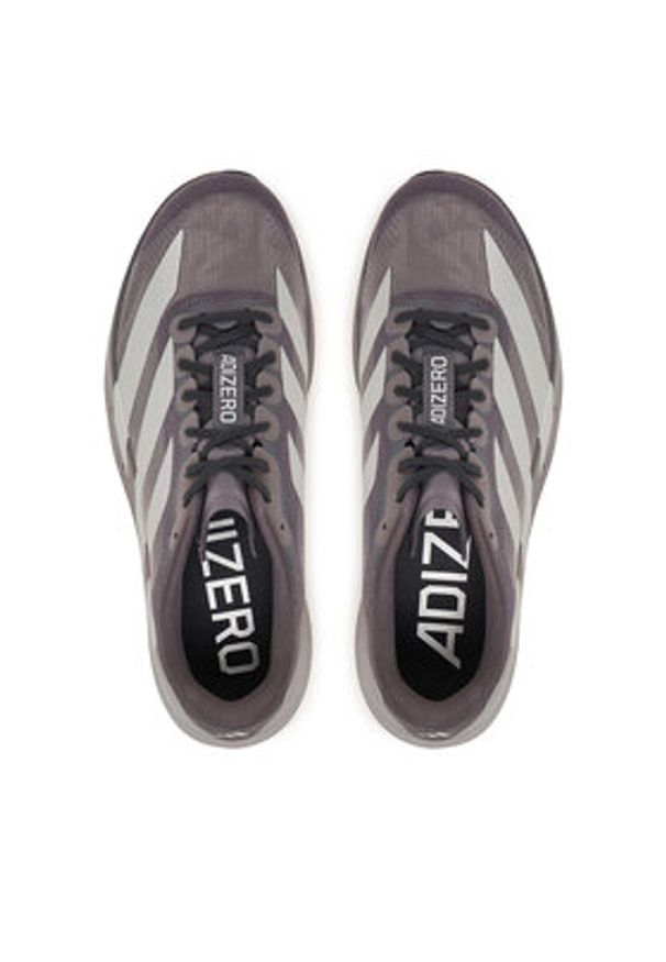 Adidas - adidas Buty do biegania adizero Evo Sl Shoes KI9874 Szary ciemny. Kolor: szary. Materiał: materiał