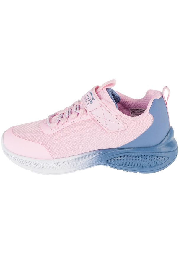 skechers - Buty sportowe Sneakersy dziewczęce, Microspec Max Advance - Fly 3. Kolor: różowy. Model: Skechers Sport. Sport: turystyka piesza