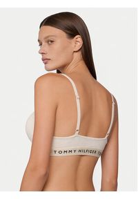 TOMMY HILFIGER - Tommy Hilfiger Biustonosz braletka UW0UW05715 Beżowy. Kolor: beżowy. Materiał: bawełna #4