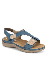 Rieker Sandały 64873-14 Niebieski. Kolor: niebieski. Materiał: syntetyk #5