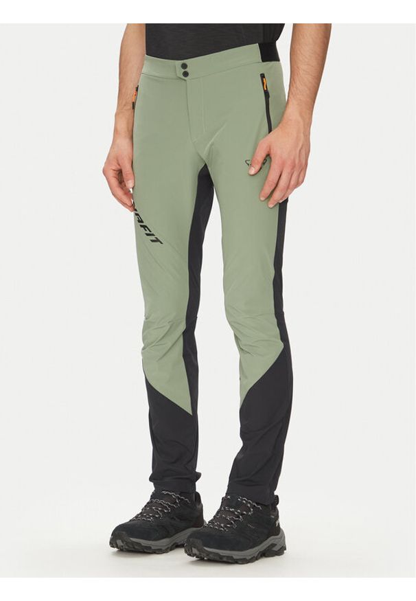 Dynafit Spodnie outdoor Transalper Light Dynastretch 08-0000071320 Zielony Regular Fit. Kolor: zielony. Materiał: syntetyk. Sport: outdoor