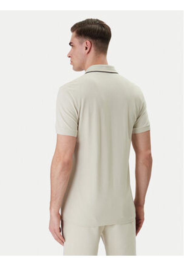 BOSS Polo Birdie Paule 50559365 Beżowy Slim Fit. Typ kołnierza: polo. Kolor: beżowy. Materiał: bawełna