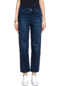 Lee - SPODNIE DAMSKIE LEE 5 POCKET WIDE LEG CLEAN WHEATON L30SRKIN 112106695 #8