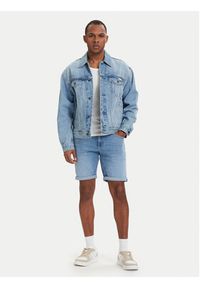 Tommy Jeans Szorty jeansowe Scanton DM0DM22981 Niebieski jasny Slim Fit. Kolor: niebieski. Materiał: bawełna #5