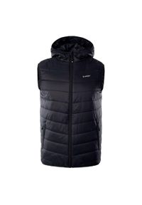 Hi-tec - Bezrękawnik Męska Pikowanie Sinlus. Kolor: niebieski. Długość rękawa: bez rękawów. Sport: turystyka piesza #1