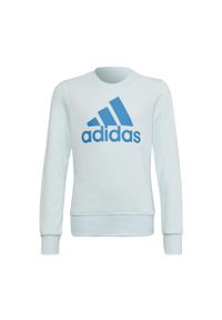 Adidas - Bluza dziewczęca adidas Essentials. Kolor: niebieski