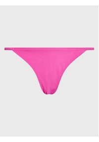 Calvin Klein Swimwear Dół od bikini KW0KW01887 Różowy. Kolor: różowy. Materiał: syntetyk #5