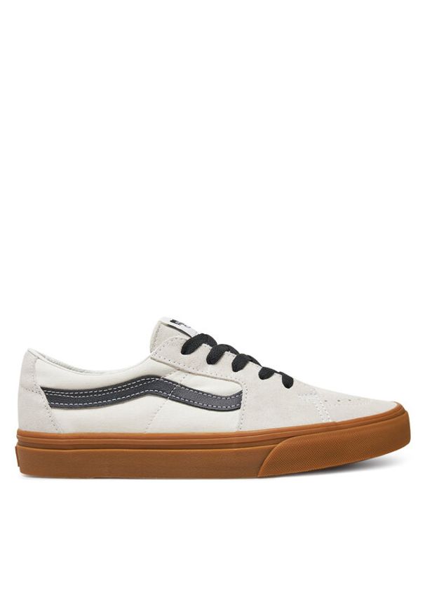 Vans Tenisówki SK8-Low VN0009QRJVY1 Szary. Kolor: szary. Materiał: skóra