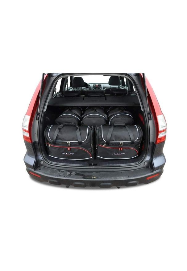 KJUST - Torby Do Bagażnika Honda Cr-V 2006-2012 5Szt Kjust. Kolor: czarny. Styl: sportowy