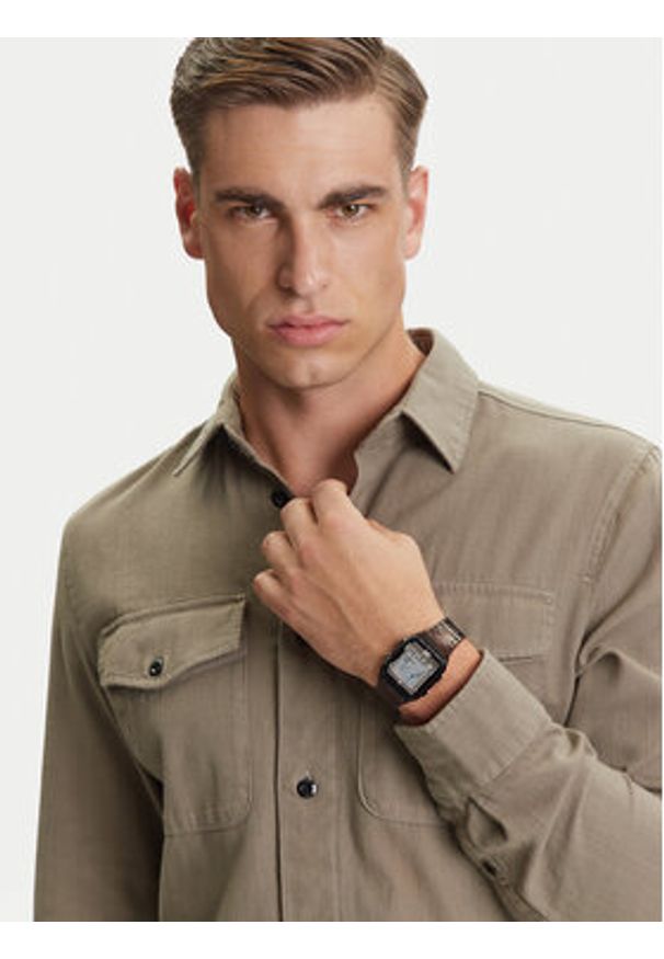 Timex Zegarek Timex Q TW2W45000 Szary. Kolor: szary