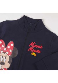 Disney - Dres Dziecięcy Minnie Mouse Ciemnoniebieski. Okazja: na uczelnię. Kolor: wielokolorowy. Materiał: dresówka. Wzór: motyw z bajki #1
