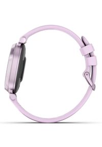 GARMIN - Smartwatch Garmin Lily 2 liliowy. Rodzaj zegarka: smartwatch. Kolor: liliowy. Materiał: nylon, skóra. Styl: elegancki #3