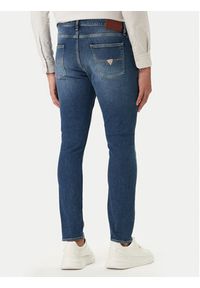 Guess Jeansy Chris M2YA27 D4Q42 Granatowy Super Skinny Fit. Kolor: niebieski #5