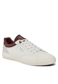 Pepe Jeans Sneakersy Kenton Journey M PMS31006 Biały. Kolor: biały. Materiał: skóra #7