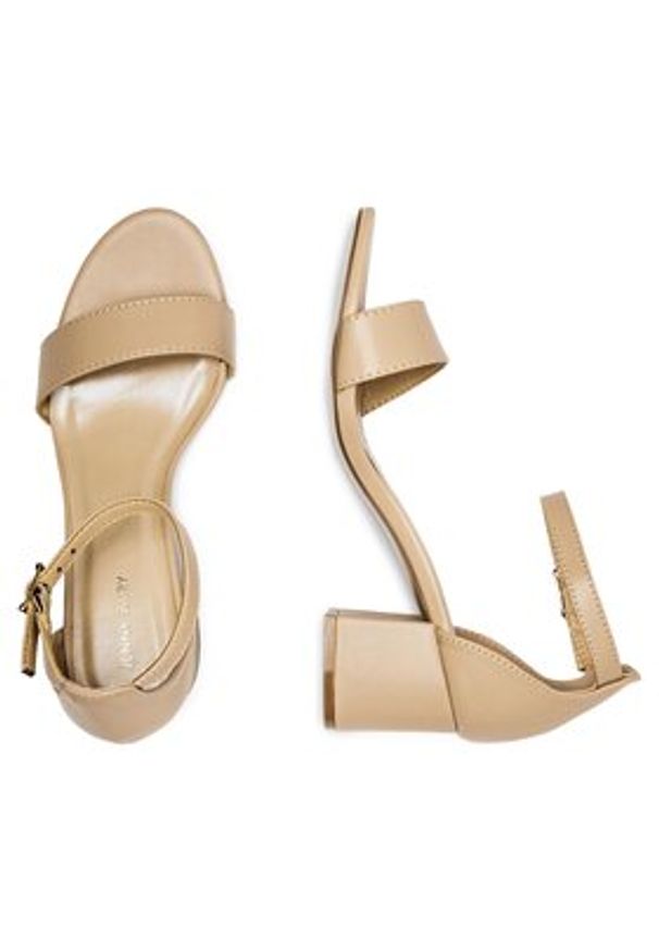 Jenny Fairy Sandały WS0730-06 Beżowy. Kolor: beżowy. Materiał: syntetyk