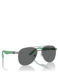 Emporio Armani Okulary przeciwsłoneczne 0EK2001 300387 Zielony. Kolor: zielony