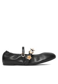 Stuart Weitzman Baleriny Socharming Mary Jane SN124 Czarny. Kolor: czarny. Materiał: skóra #1