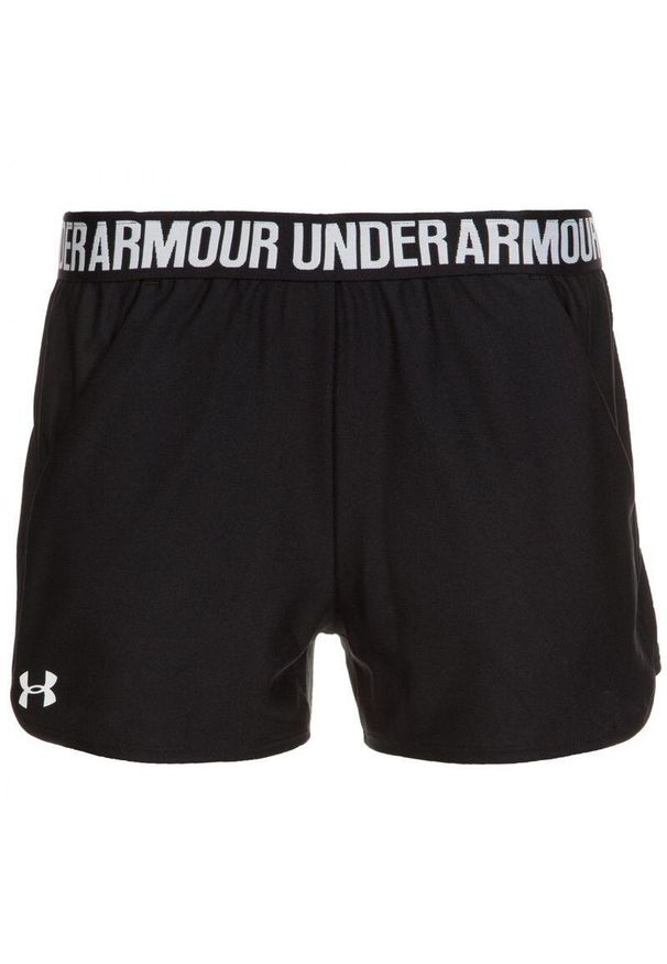 Spodenki sportowe damskie Under Armour New Play Short. Kolor: czarny