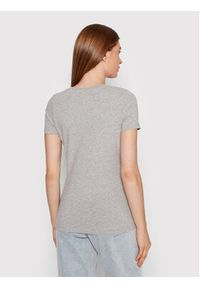 Pepe Jeans T-Shirt PL502711 Szary Slim Fit. Kolor: szary. Materiał: bawełna