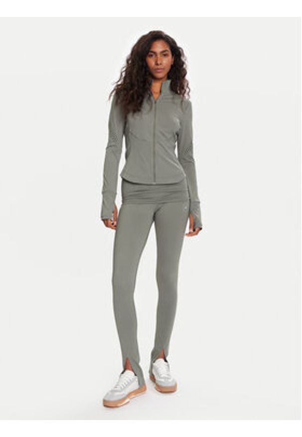 Adidas by Stella McCartney - adidas by Stella McCartney Legginsy True Strength JW4538 Zielony Slim Fit. Kolor: zielony. Materiał: syntetyk