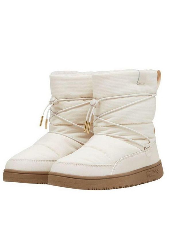 Puma - Buty Śniegowe Damskie Snowbae. Kolor: biały. Sezon: zima. Styl: sportowy