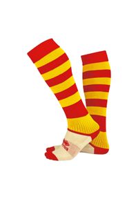 ERREA - Skarpetki Errea zone. Kolor: czerwony, wielokolorowy, żółty. Materiał: materiał. Sport: piłka nożna #1