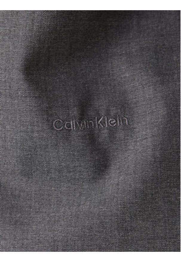 Calvin Klein Koszula Easy LV04LE114G Szary Relaxed Fit. Kolor: szary. Materiał: syntetyk