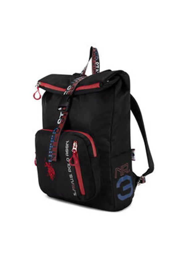 U.S. Polo Assn. Plecak BIUXT5680MIA Czarny. Kolor: czarny. Materiał: poliester, materiał