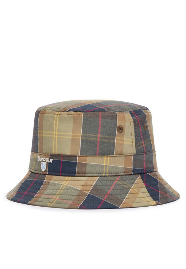 Barbour Kapelusz Tartan MHA0618TN11 Zielony. Kolor: zielony. Materiał: bawełna