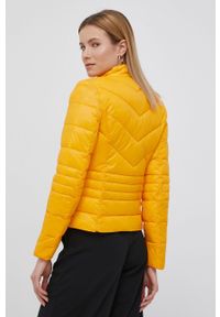 Vero Moda kurtka damska kolor pomarańczowy przejściowa. Kolor: pomarańczowy. Materiał: poliester #2