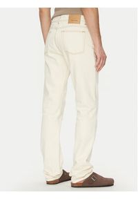 AMI PARIS Jeansy HTR001.DE0039 Écru Classic Fit