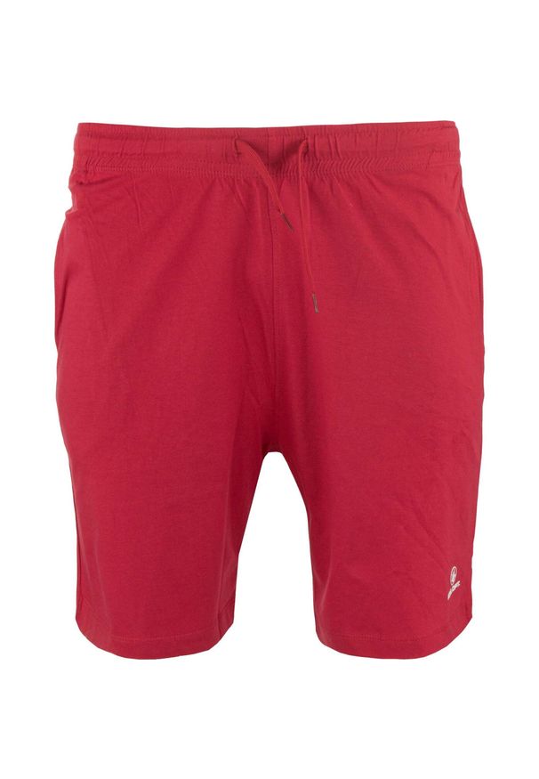ZFOAM - Glemo Nunzio Męskie Szorty Bawełniane — Czerwone. Kolor: czerwony. Materiał: bawełna. Sport: fitness