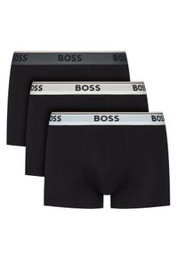 BOSS Komplet 3 par bokserek 50531684 Czarny. Kolor: czarny. Materiał: bawełna
