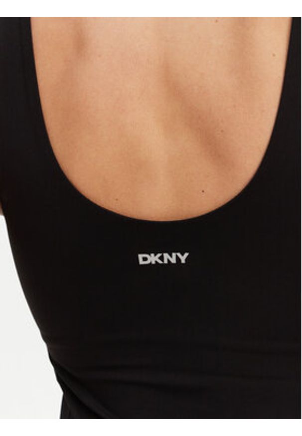 DKNY Kombinezon DP5D4879 Czarny Slim Fit. Kolor: czarny. Materiał: syntetyk