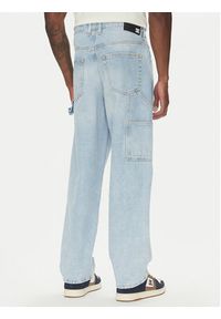 DC Jeansy Worker Baggy Carpenter Ril ADYDP03087 Błękitny Regular Fit. Kolor: niebieski #5