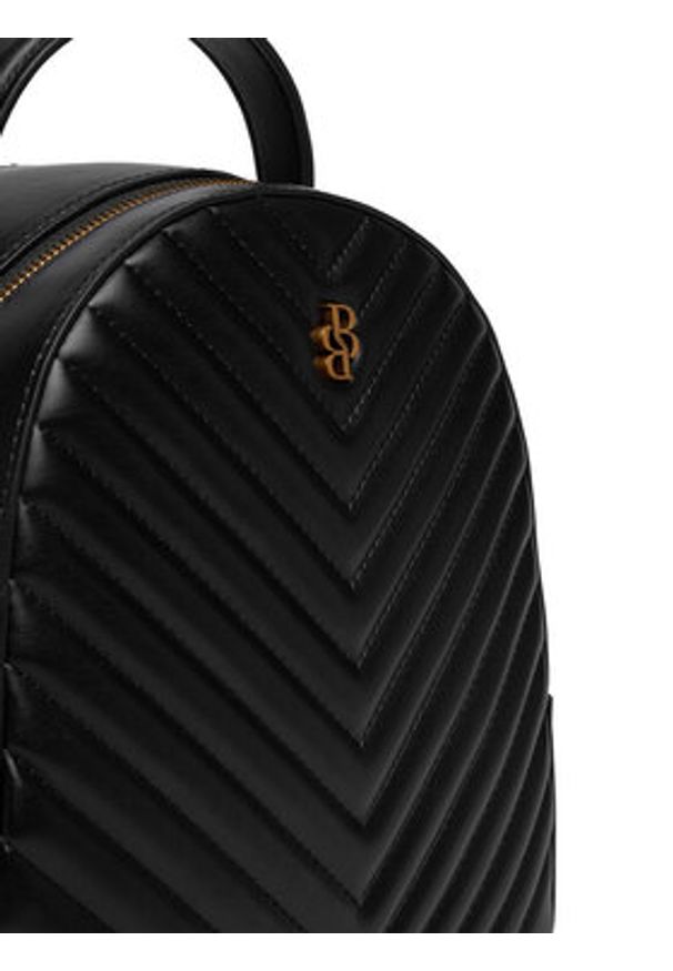 Badura Plecak EO-AVA-GL23410123 Czarny. Kolor: czarny. Materiał: materiał