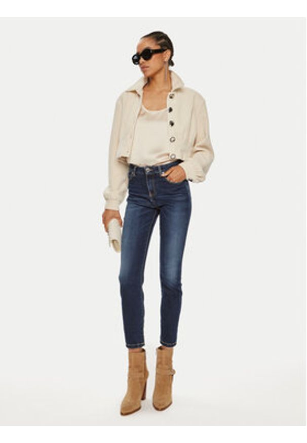 Pinko Jeansy Sabrina 100169 A21W Niebieski Regular Fit. Kolor: niebieski