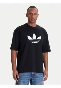 Adidas - adidas T-Shirt adicolor Trefoil KD4091 Czarny Loose Fit. Kolor: czarny. Materiał: bawełna #1