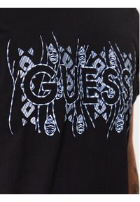 Guess T-Shirt M3GI15 K8FQ4 Czarny Regular Fit. Kolor: czarny. Materiał: bawełna