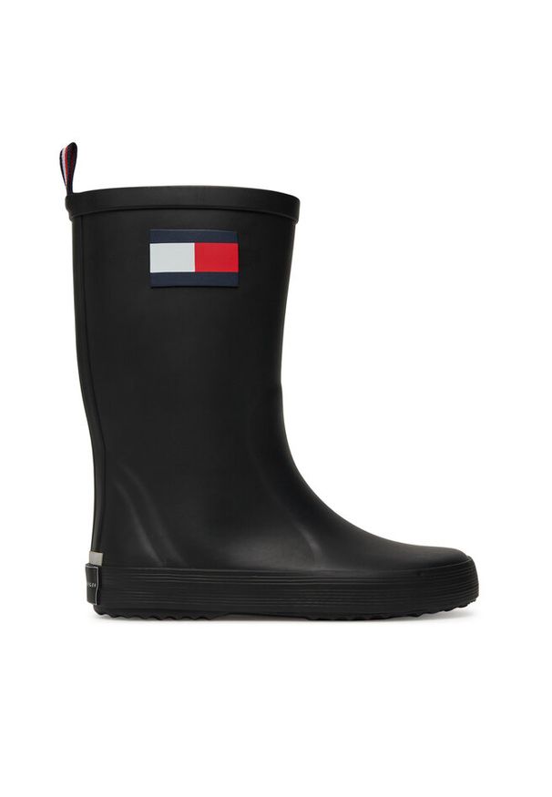 TOMMY HILFIGER - Kalosze Tommy Hilfiger. Kolor: czarny
