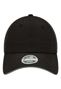 Czapka z daszkiem damska New Era 9FORTY Ponytail Open Back Cap. Kolor: czarny. Materiał: poliester