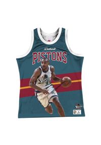 Koszulka bezrękawnik Mitchell & Ness NBA Detroit Pistons Grant Hill. Kolor: zielony. Długość rękawa: bez rękawów #1