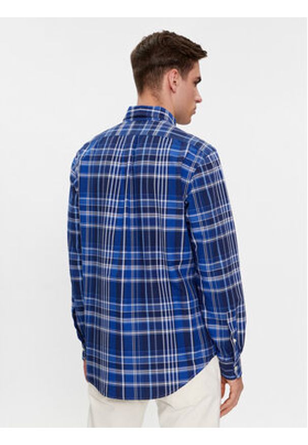 Polo Ralph Lauren Koszula 710897267006 Kolorowy Custom Fit. Typ kołnierza: polo. Materiał: bawełna. Wzór: kolorowy