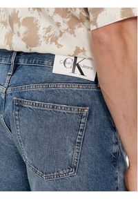 Calvin Klein Jeans Szorty jeansowe J30J324878 Niebieski Regular Fit. Kolor: niebieski. Materiał: bawełna #4