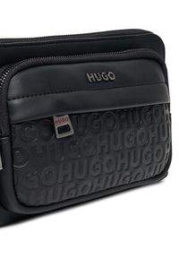 Hugo - HUGO Saszetka nerka 50547414 Czarny. Kolor: czarny. Materiał: skóra #5